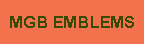 MGB Emblems